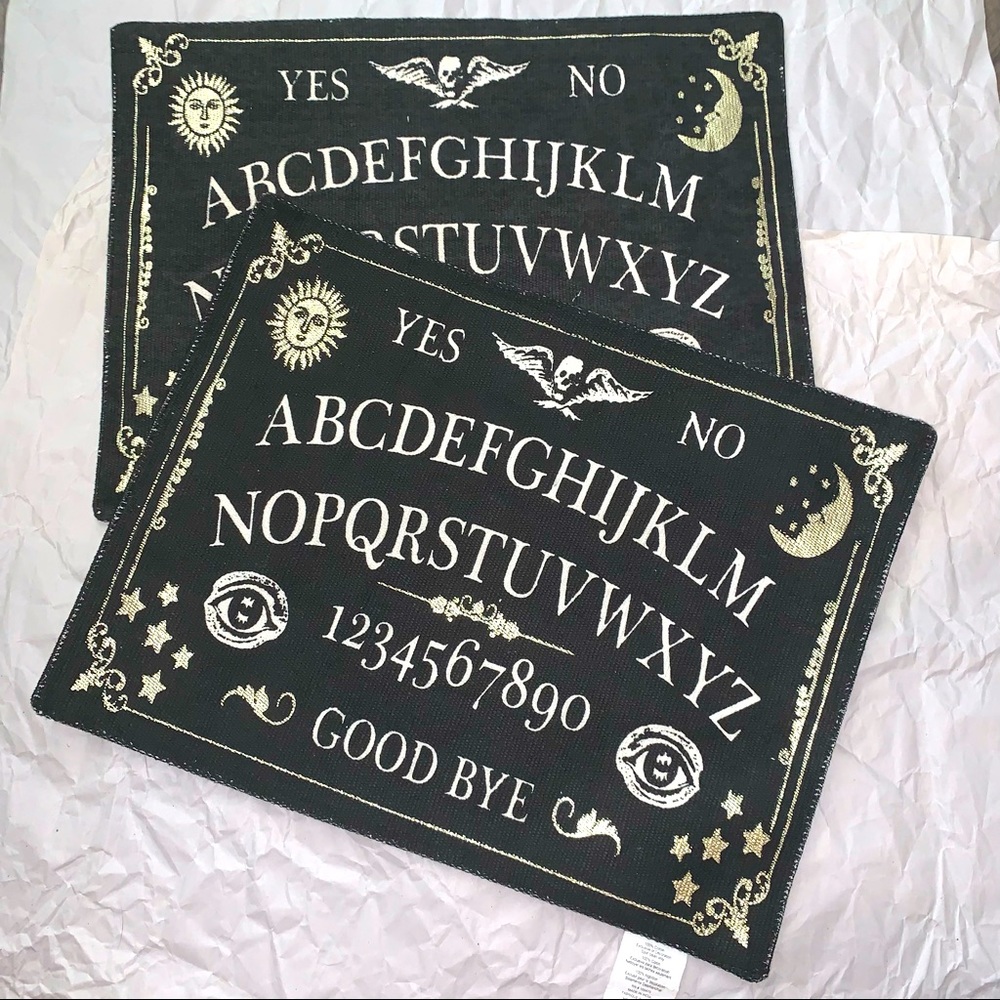 Ouija placemat